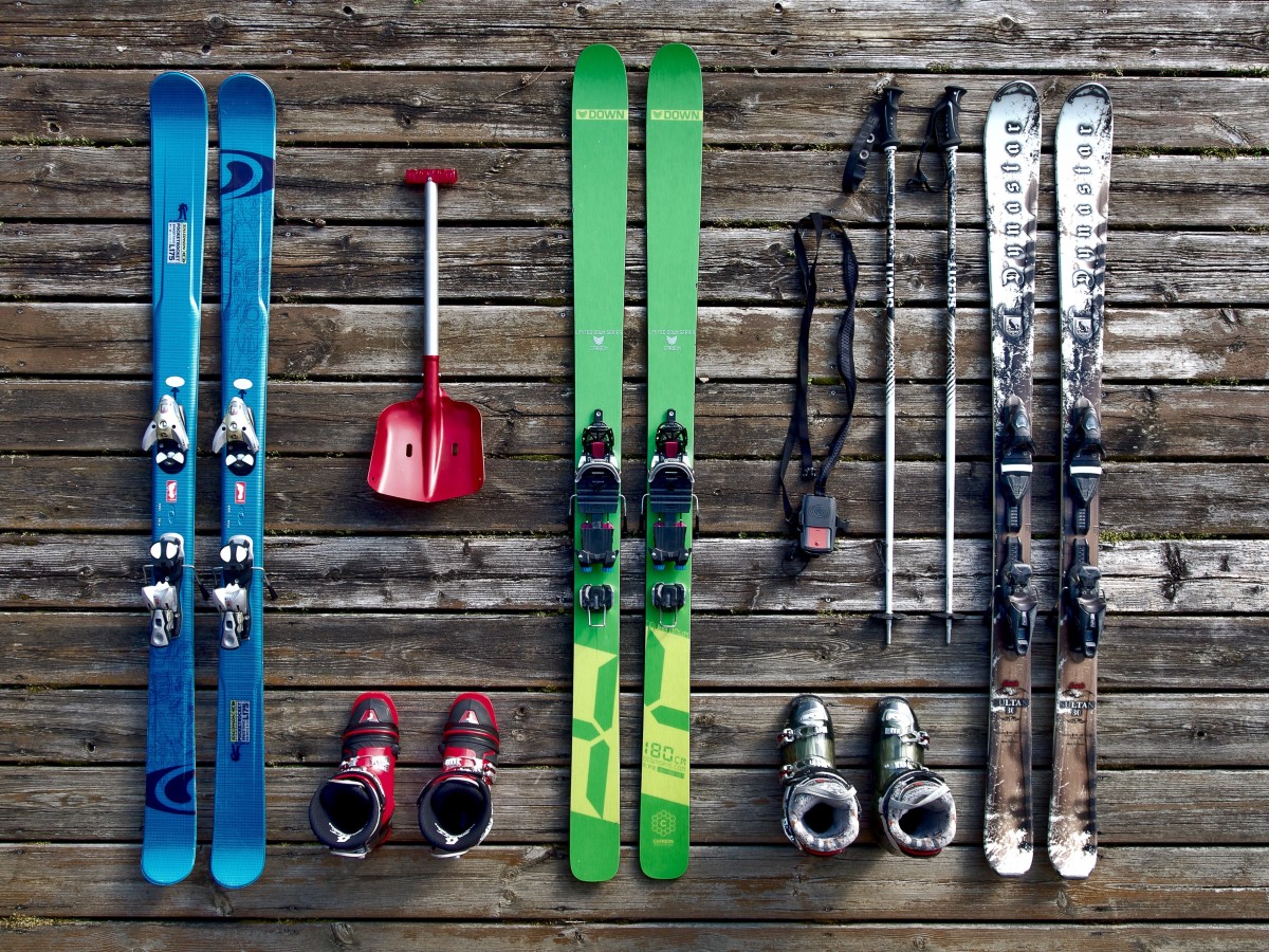 ski equipment skiing sport winter snow mountain white 856471